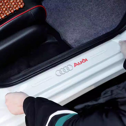 Protecții pentru praguri de uși cu logo - uși față, uși spate și portbagaj