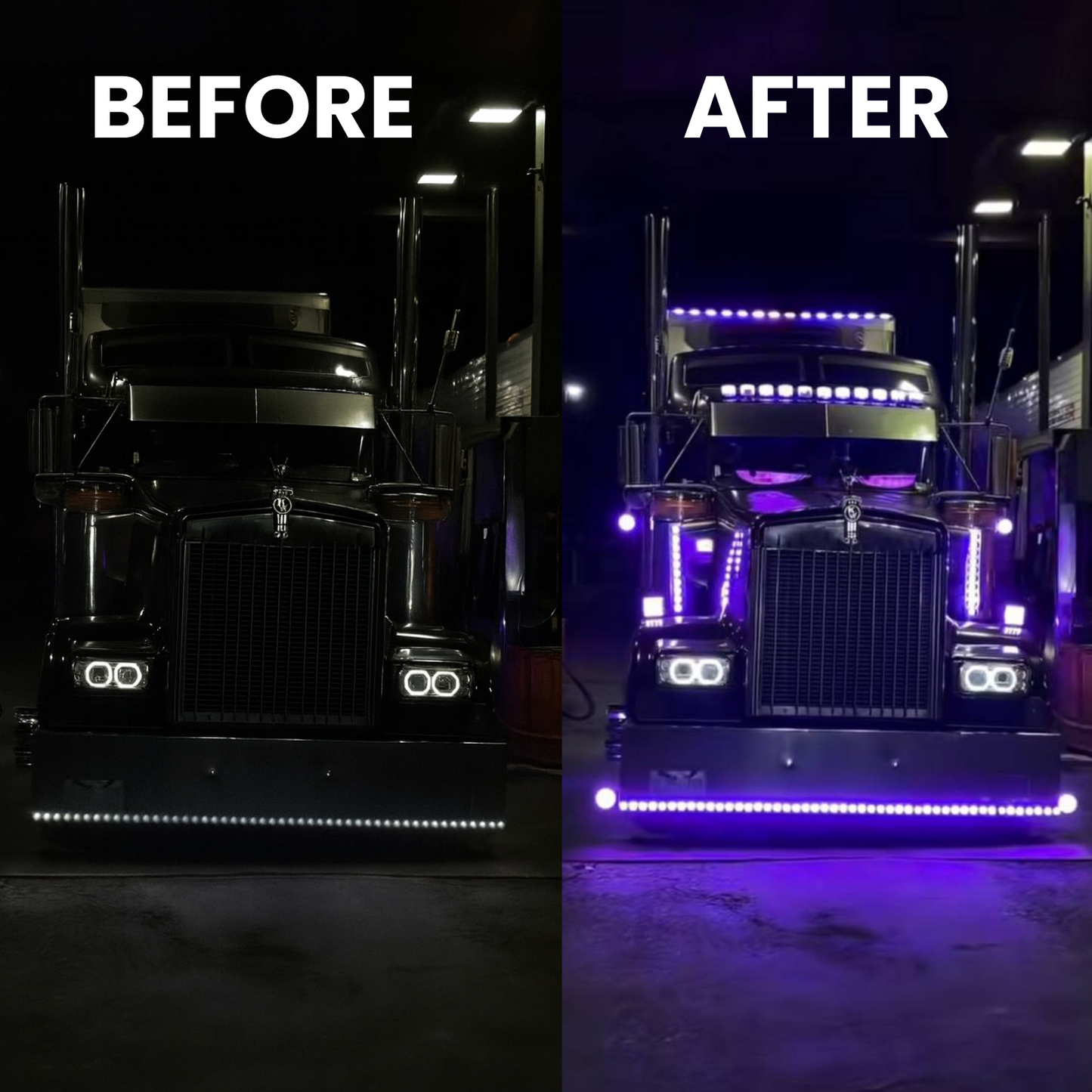 LED autószemek - 2 darabos csomag