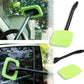 CAR WINDOW CLEANING BRUSH (2 MICROFIBERS INCLUDED)