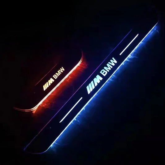 Pack of 2 LED Car Door Sill Plates